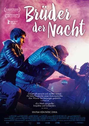 Film Poster BRÜDER DER NACHT von Patric Chiha, in der Sektion Panorama der Berlinale 2016 uraufgeführt