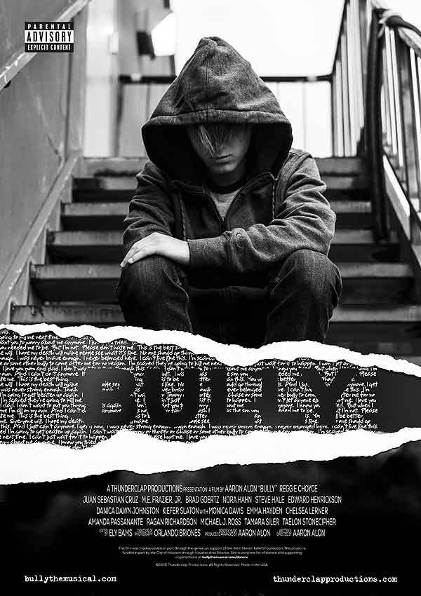 Film Poster BULLY von Regisseur, Autor und Komponist Aaron Alon, USA, 2018