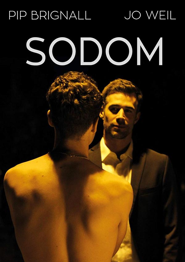 Film Poster SODOM von Regisseur und Autor Mark Wilshin aus England, 2017, mit Pip Brignall und Jo Weil