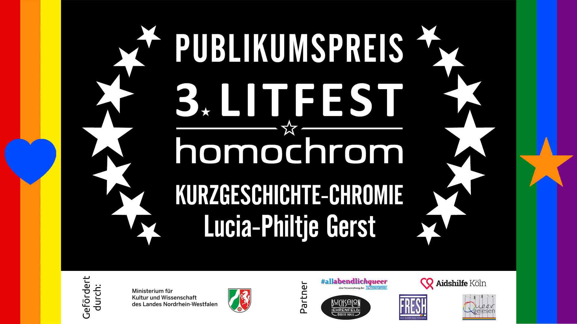 Lese-Video, Lucia-Philtje Gerst, 3. Litfest homochrom